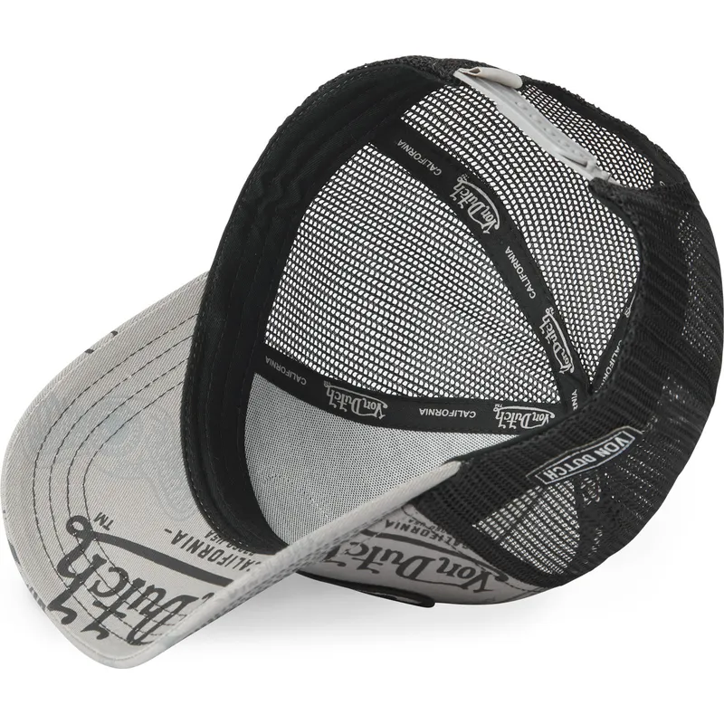 cap-izliekta-gray-snapback-no-von-dutch