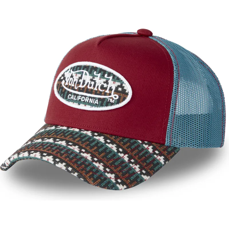 cepur-izliekta-truckeris-daudzkrasains-snapback-eth03-no-von-dutch