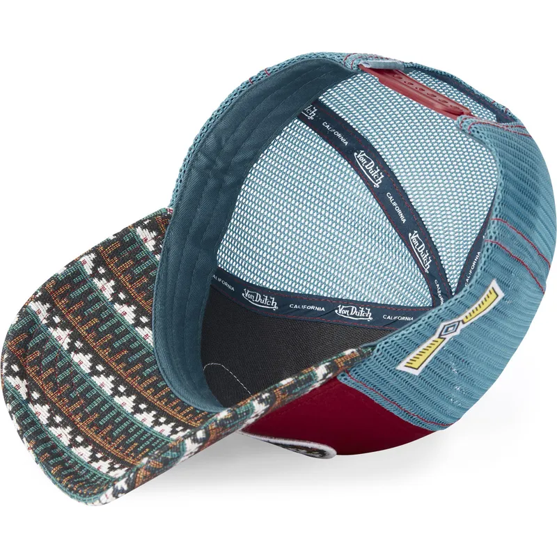 cepur-izliekta-truckeris-daudzkrasains-snapback-eth03-no-von-dutch
