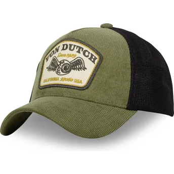 Gorra trucker verde y negra KAK de Von Dutch