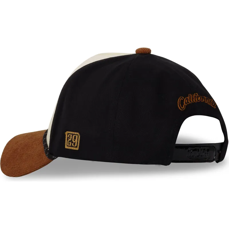 cepur-izliekta-bruns-snapback-vint01-no-von-dutch