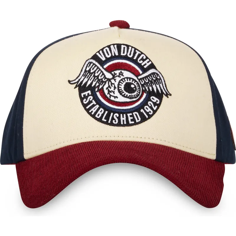 cepur-izliekta-daudzkrasains-snapback-vint02-no-von-dutch
