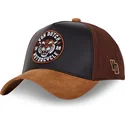 gorra-curva-negra-y-marron-snapback-vint03-de-von-dutch