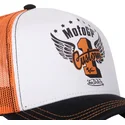 gorra-trucker-blanca-naranja-y-negra-moto-ct-20-motogp-de-von-dutch