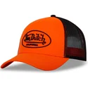 cap-izliekta-orange-snapback-no-von-dutch