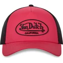 trucker-keps-rosa-och-svart-flu-p-fran-von-dutch