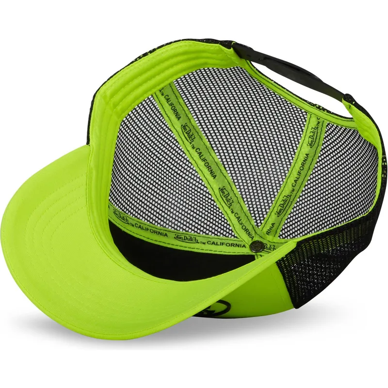 cap-izliekta-yellow-snapback-no-von-dutch