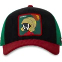 gorra-trucker-negra-verde-y-roja-marvin-el-marciano-loo10-mar-looney-tunes-de-capslab