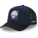 capslab-hu5-hunter-x-hunter-killua-zoldyck-marineblaue-und-schwarze-trucker-kappe