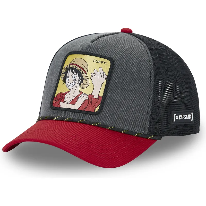 cepur-izliekta-truckeris-melns-snapback-op4-mug-monkey-d-luffy-one-piece-no-capslab