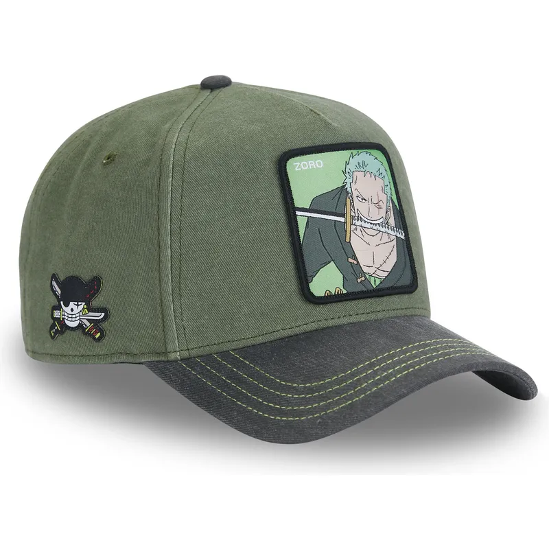 cepur-izliekta-zals-snapback-op4-zor-roronoa-zoro-one-piece-no-capslab