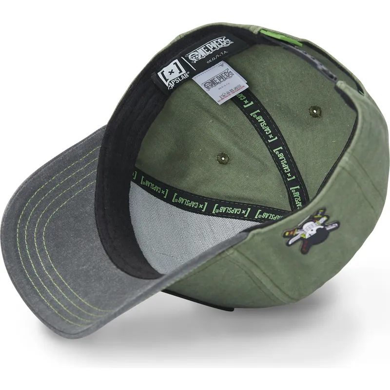 cepur-izliekta-zals-snapback-op4-zor-roronoa-zoro-one-piece-no-capslab