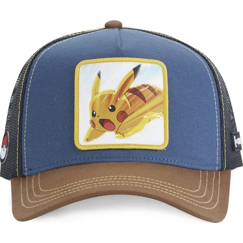 cepur-izliekta-truckeris-tumsi-zils-snapback-pkm5-pik-pikachu-pokemon-no-capslab