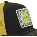 capslab-pikachu-pmk5-thu-pokemon-black-and-yellow-trucker-hat