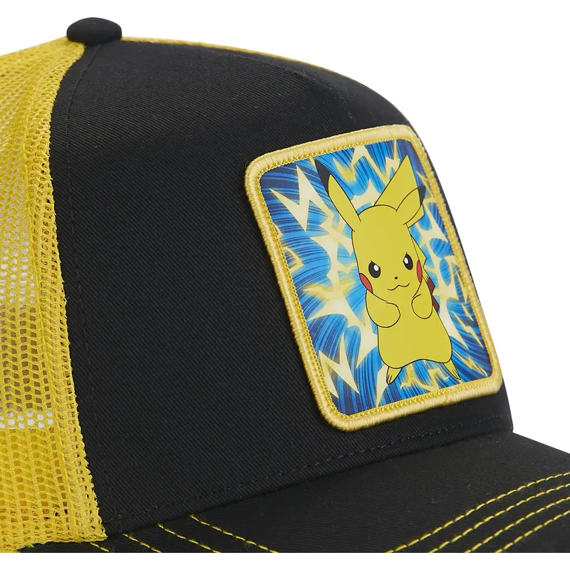 cepur-izliekta-truckeris-melns-snapback-pmk5-thu-pikachu-pokemon-no-capslab cepur-izliekta-truckeris-melns-snapback-pmk5-thu-pikachu-pokemon-no-capslab