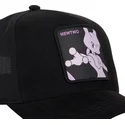 cepur-izliekta-truckeris-melns-snapback-pmk5-mew-mewtwo-pokemon-no-capslab