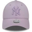cepur-izliekta-violets-regulejama-lente-9forty-league-essential-no-new-york-yankees-mlb-no-new-era