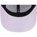 violette-verstellbare-curved-cap-mit-violettem-logo-fur-damen-9forty-league-essential-der-new-york-yankees-mlb-von-new-era