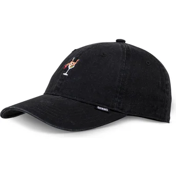 Cap izliekta black adjustable strap no Djinns