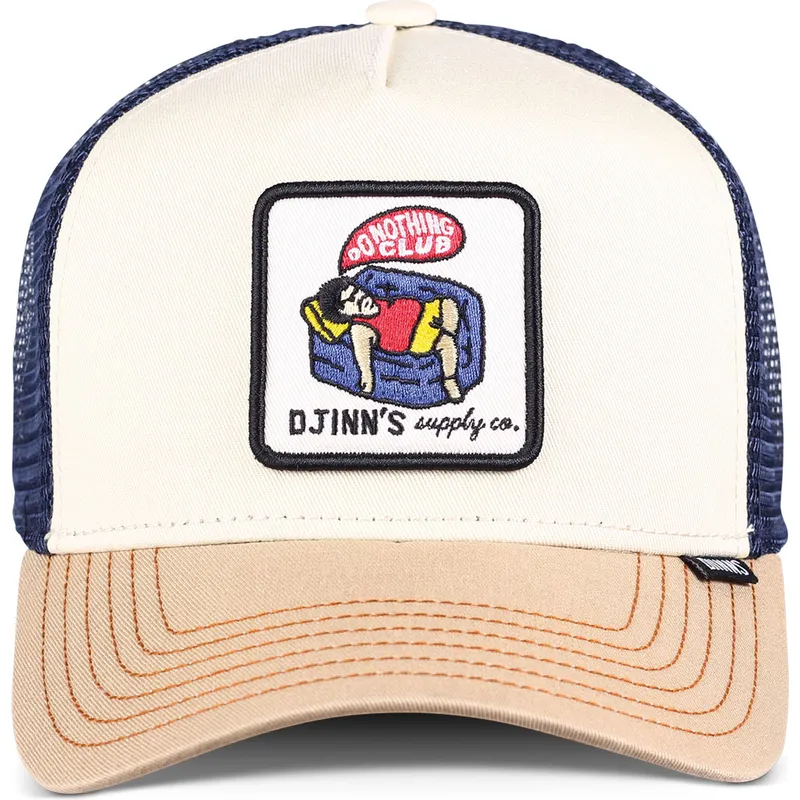 czapka-trucker-bezowa-i-niebieska-do-nothing-club-hft-dnc-12-od-djinns