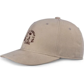 Cap izliekta beige adjustable strap no Djinns