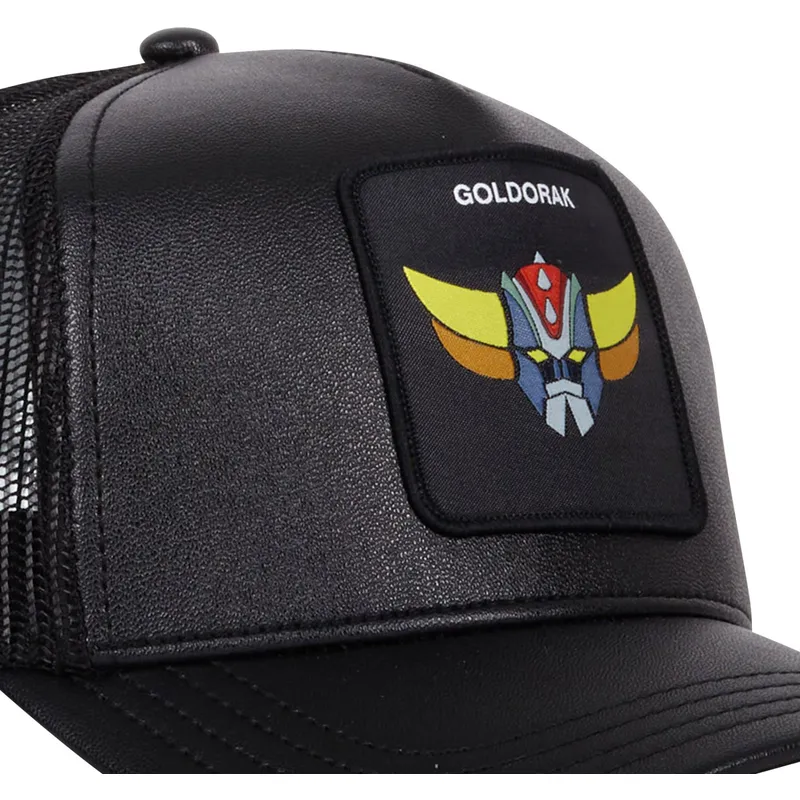 cepur-izliekta-truckeris-melns-snapback-goldorak-go4-gcu-grendizer-robots-grendizer-no-capslab