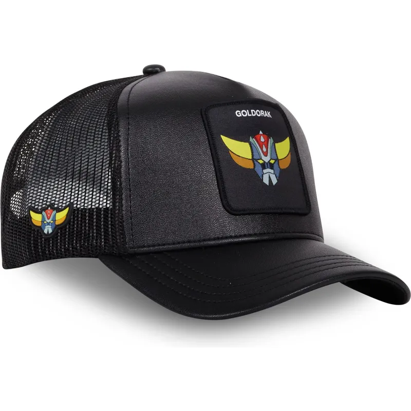 cepur-izliekta-truckeris-melns-snapback-goldorak-go4-gcu-grendizer-robots-grendizer-no-capslab