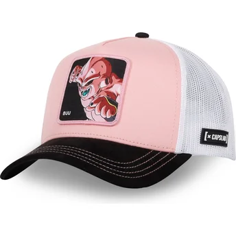 Czapka trucker różowa, biała i czarna Kid Buu DBZ8 BUU Dragon Ball od Capslab