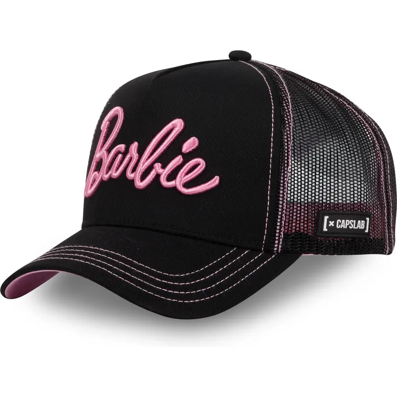 cepur-izliekta-truckeris-melns-snapback-bar6-barbie-no-capslab