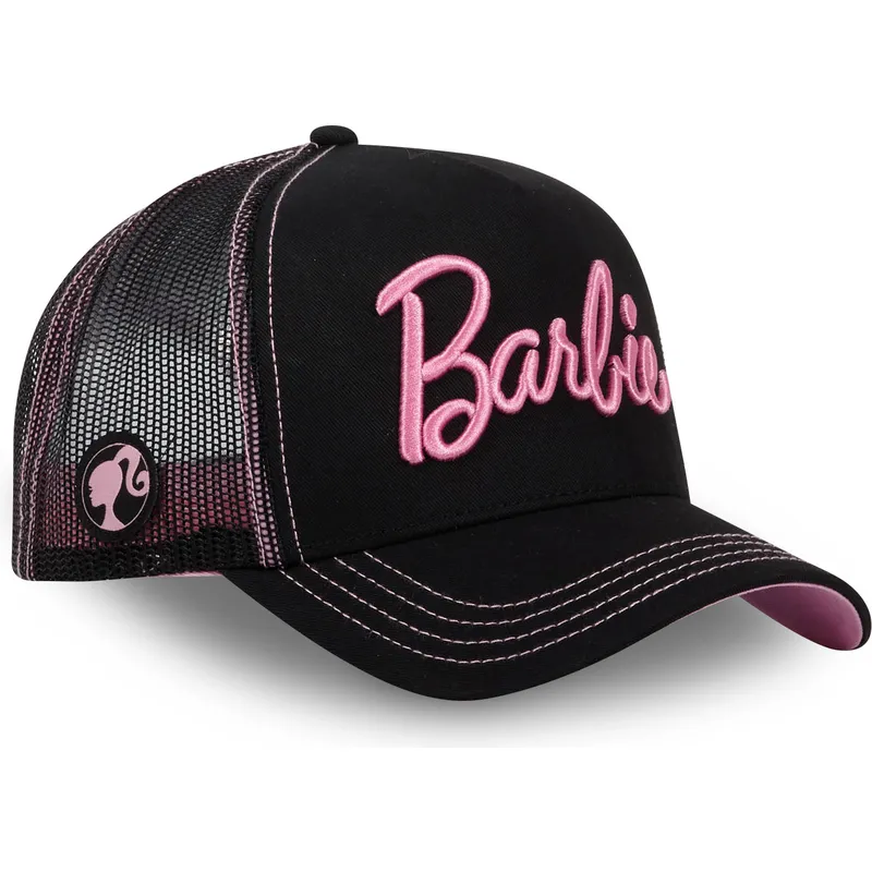 cepur-izliekta-truckeris-melns-snapback-bar6-barbie-no-capslab