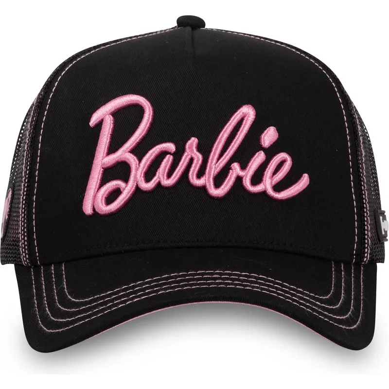 cepur-izliekta-truckeris-melns-snapback-bar6-barbie-no-capslab