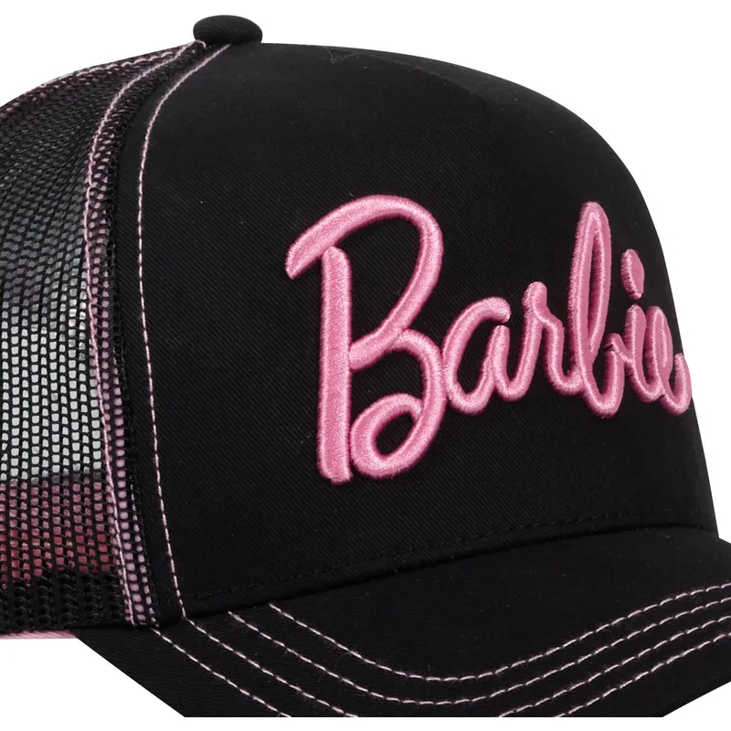 cepur-izliekta-truckeris-melns-snapback-bar6-barbie-no-capslab