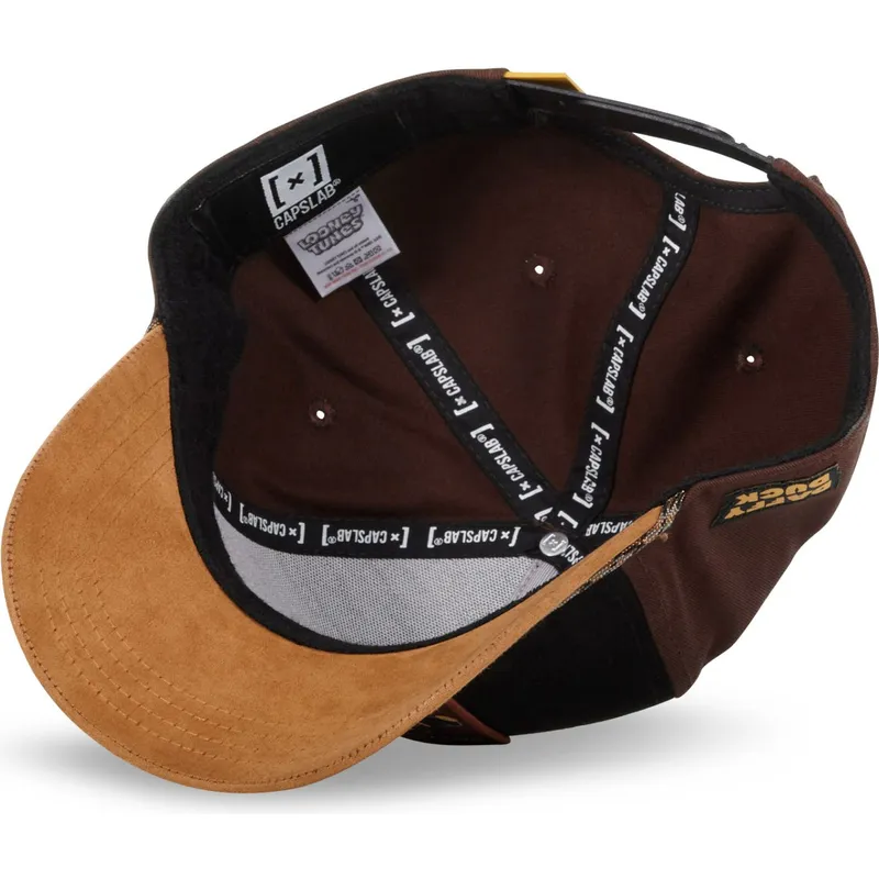 cepur-izliekta-truckeris-bruns-snapback-10-daf-duffy-duck-looney-tunes-no-capslab
