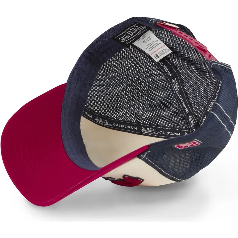 trucker-cap-beige-blau-und-rot-terry01-von-von-dutch
