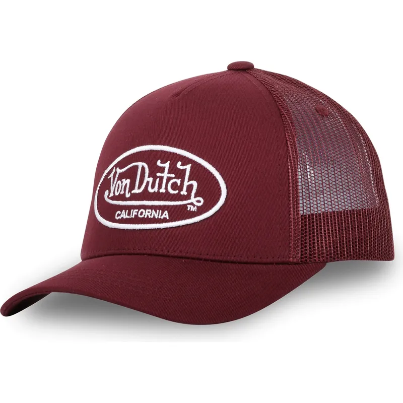 cepur-izliekta-truckeris-sarkans-regulejams-lof-b11-no-von-dutch