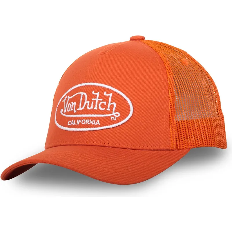 cepur-izliekta-truckeris-oranzs-regulejams-lof-b12-no-von-dutch