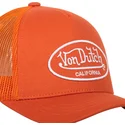 cepur-izliekta-truckeris-oranzs-regulejams-lof-b12-no-von-dutch