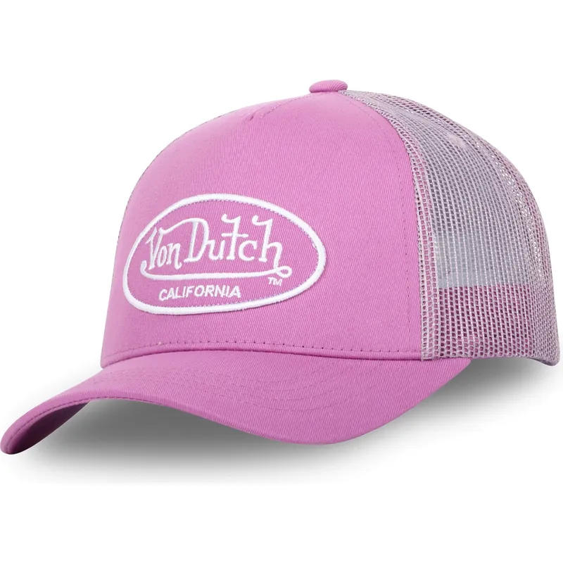 cepur-izliekta-truckeris-roza-regulejams-lof-b13-no-von-dutch