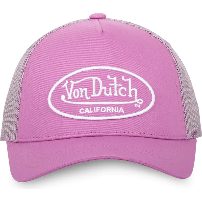 cepur-izliekta-truckeris-roza-regulejams-lof-b13-no-von-dutch