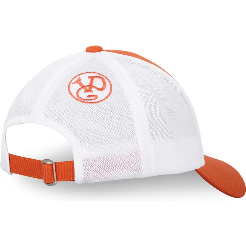 verstellbare-orangefarbene-und-weisse-trucker-kappe-lof-b17-von-von-dutch
