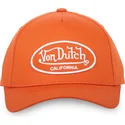 gorra-curva-naranja-ajustable-lof-c11-de-von-dutch