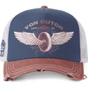 cepur-izliekta-truckeris-daudzkrasains-snapback-crew19-no-von-dutch