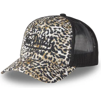 Cap izliekta leopard snapback no Von Dutch