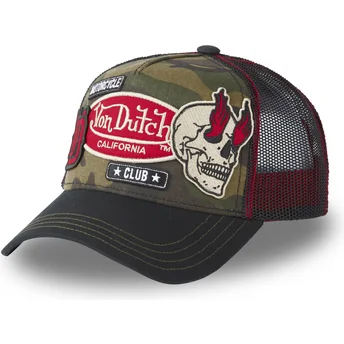 Cepur izliekta maskēšanas snapback PATCHES01 no Von Dutch