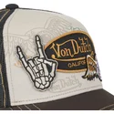 cap-izliekta-brown-snapback-no-von-dutch