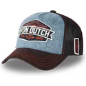 cepur-izliekta-truckeris-zils-snapback-lea02-no-von-dutch