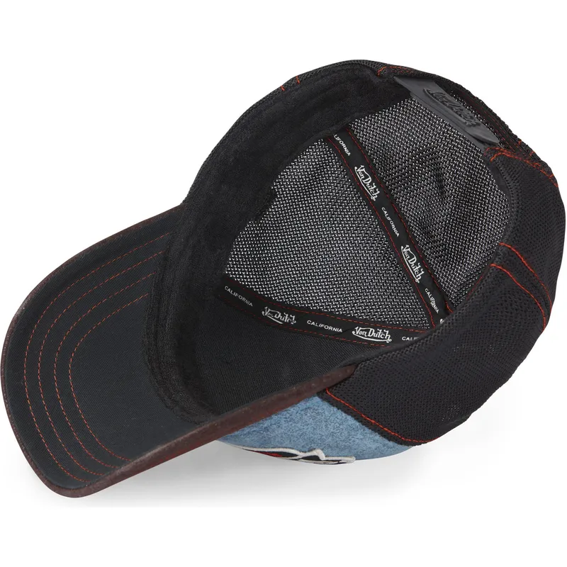 cepur-izliekta-truckeris-zils-snapback-lea02-no-von-dutch