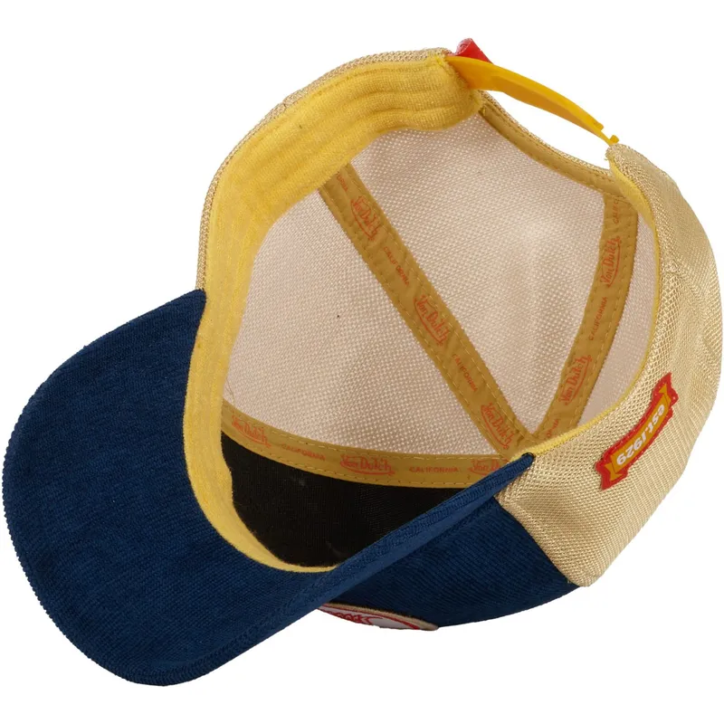cepur-izliekta-truckeris-tumsi-zils-snapback-blu-ct-no-von-dutch