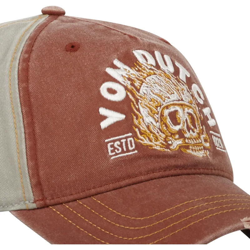 cepur-izliekta-bruns-regulejams-fir-cb-no-von-dutch