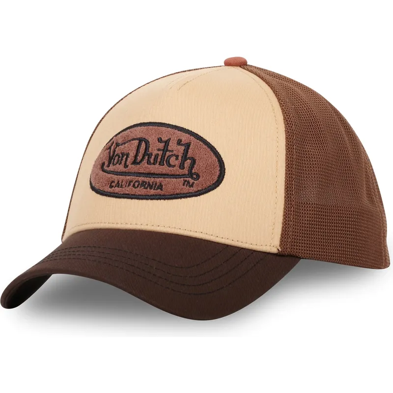 trucker-kappe-braun-terrylog01-von-von-dutch
